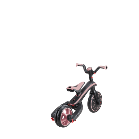 GLOBBER skrejritenis Explorer Trike 4in1, tumši pasteļrozā, 732-210 