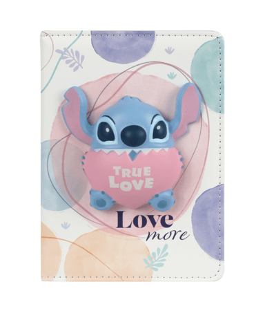 STITCH piezīmju grāmatiņa Squishy 3D, 75248PTR 