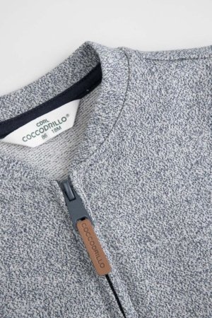 COCCODRILLO džemperis ar rāvējslēdzēju, zils, izmērs 