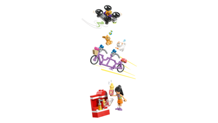 42689 LEGO® Friends Hārtleikas pilsētas draugu klubiņa māja 