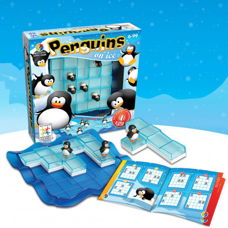 SMART GAMES Spēle Penguins on ice, SG155 