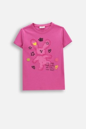 COCCODRILLO t-krekls ar īsam piedurknēm, rozā, WC6143204RGK-007-110, 110 cm 