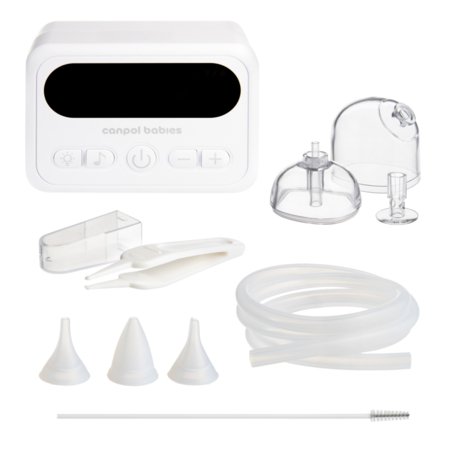 CANPOL BABIES elektriskais deguna aspirators White, 20/121 