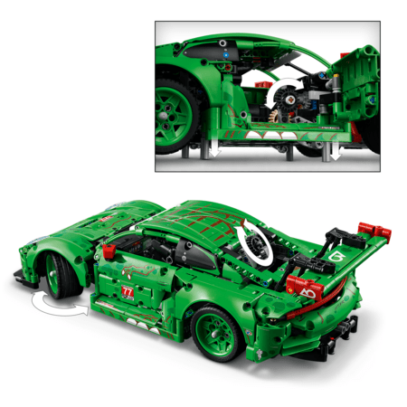 42224 LEGO® Technic Porsche 911 GT3 R REXY AO Racing auto 