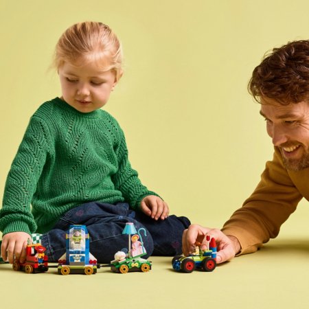 43264 LEGO® Disney™ Rotaļlietu stāsts: Svinību vilciens un RC auto 