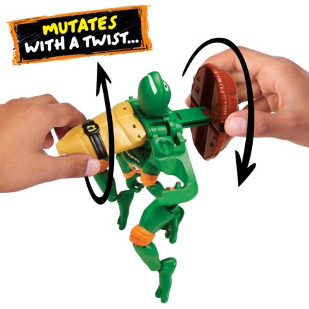 TMNT figūra MUTATIONS PET TO NINJA MICHELANGELO, 83363 