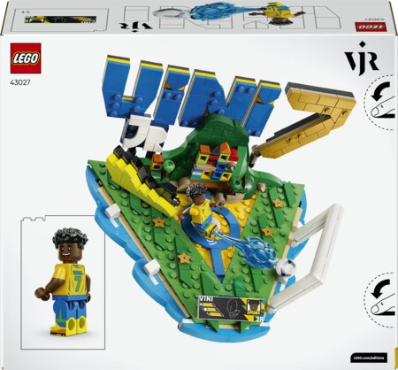43027 LEGO® Editions Vini Jr. – Futbola spilgtākie mirkļi 