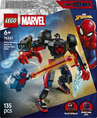 76337 LEGO® ǀ Marvel Miles Morales robots pret Spider-Man 2099 