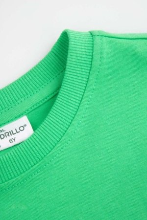 COCCODRILLO t-krekls ar garām piedurknēm, zali, cm 