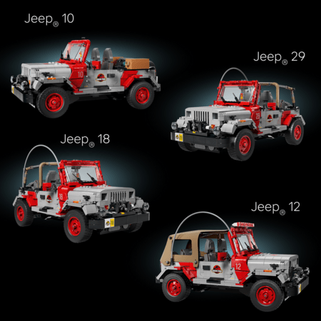 77984 LEGO® Jurassic World Jurassic Park Jeep® Wrangler 