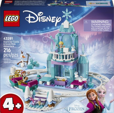 43281 LEGO® ǀ Disney Frozen Elzas ledus pils un sniega brauciena piedzīvojums 