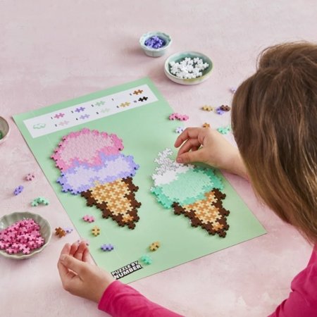 PLUS PLUS konstruktors - saldējuma konusi, 4346 