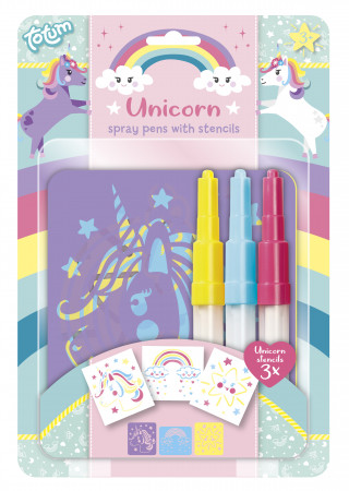 TOTUM radošais komplekts, krāsošanai Unicorn Spray pens, 071018 071018