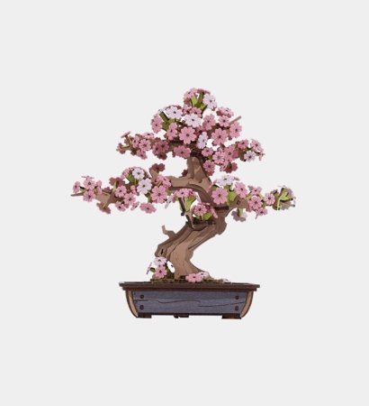 ROLIFE Koka konstruktors Sakura Bonsai, TG415 