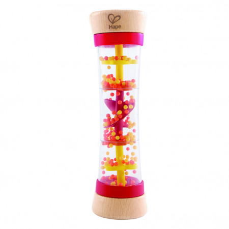 HAPE attīstošā rotaļlieta Beaded Raindrops, sarkana, E0327 E0327