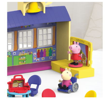 PEPPA PIG rotaļu komplekts Peppas School Playgroup, F21665E0 F21665E0