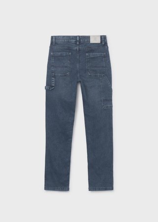 MAYORAL bikses, blue black, 7.558-24 