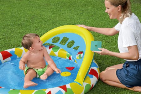 BESTWAY baseins Splash & Learn, 1.20m x 1.17m x 46cm, 52378 52378