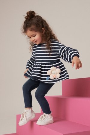 NEXT krekls ar garām piedurknēm un legingi, 386271 62-68 