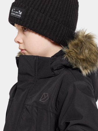 DIDRIKSONS ziemas jaka OXID, melna, 504934-060, 160 cm 