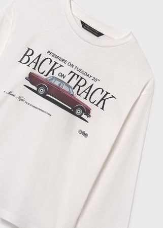 MAYORAL t-krekls ar garām piedurknēm, cream-car, 7.006-31, 16 cm 