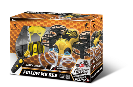 REVOLT R/C valdomais drons bite Follow me Bee, X36B 