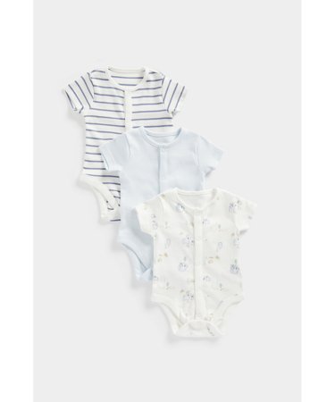 MOTHERCARE bodijs ar īsam piedurknēm, 3 gab., CB277 608133