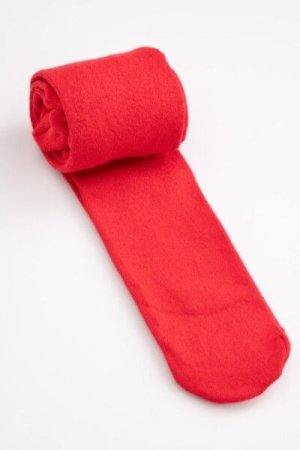 COCCODRILLO zeķubikses TIGHT COTTON PLAIN, metallic red, ZC4380202TCP-034-140, 140/146 cm 