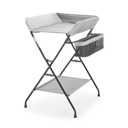 BABYTROLD saliekamais pārtinamais galds VERA 2, Grey denim, 18-23-2GD 