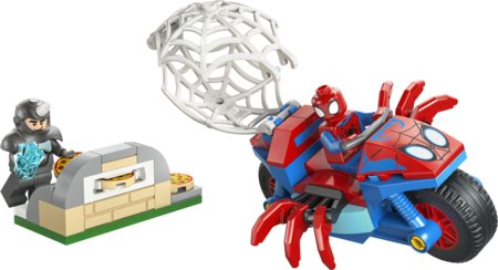 11206 LEGO® | Marvel Spidey And His Amazing Friends Spidey uz motocikla pret Degunradzi 