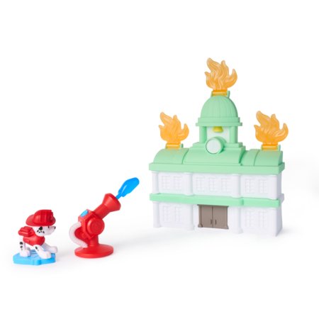 PAW PATROL mini rotaļu komplekts Chase Adventure Tower / Marshall Fire Rescue, sortiments., 6075209 