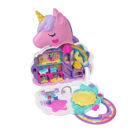 POLLY POCKET komplekts - varavīksnes vienradzis, HKV51 HKV51