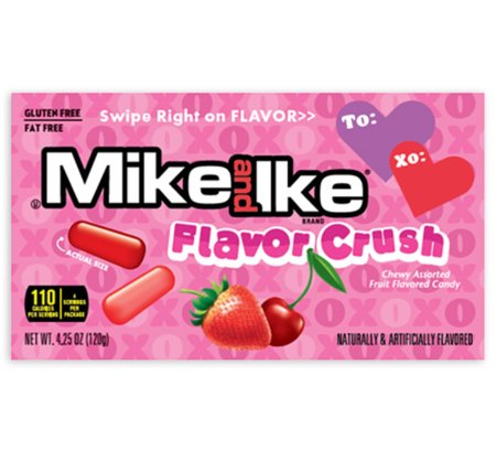 MIKE AND IKE konfektes VALENTINE MIX, 120 g., AMER1605 