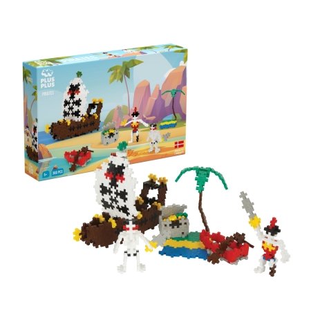 PLUS PLUS konstruktors Basic 360 - Pirates, 3729 3729