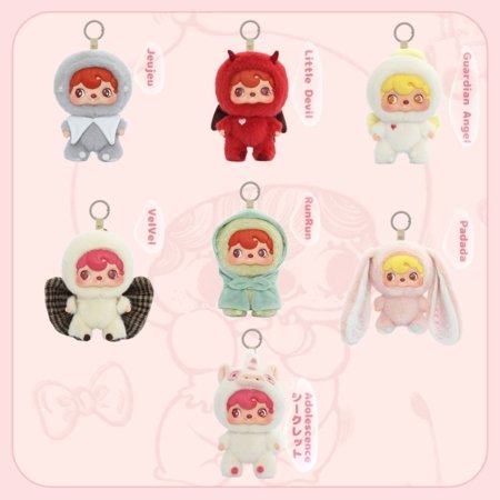 POUKAPOUKA vinila plīša rotaļlieta Mood Bubbles, sortiments, 25ZB301PKQXPP001