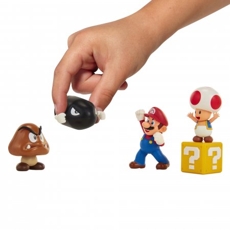 NINTENDO 5" rotaļu komplekts Diorama, sortiments., 410044 410044