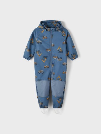 NAME IT kombinezons ALFA, Softshell, zils, 13214560 13214560