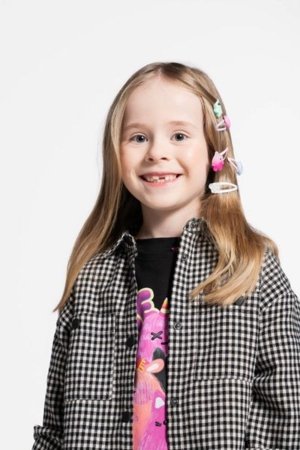 COCCODRILLO krekls ar garām piedurknēm REBEL GIRL JUNIOR, krāsa, WC5140102RGJ-022-164, 164 cm 