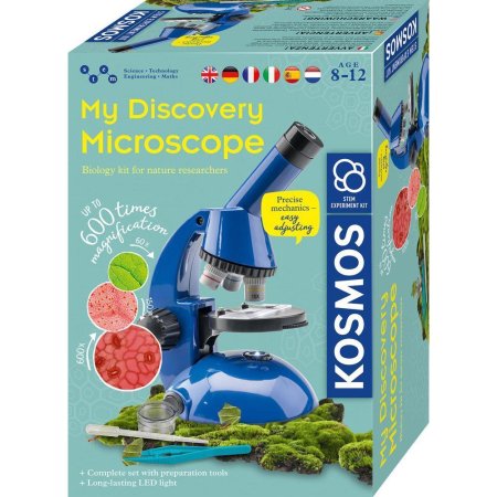 KOSMOS izglītojošs mikroskopa komplekts My Discovery Microscope, 1KS616984 