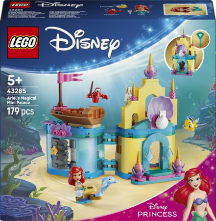 43285 LEGO® ǀ Disney Princess Arielas maģiskā mini pils 
