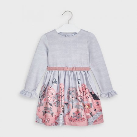 MAYORAL džemperis un svārkiem 6K, bark, 122 cm, 4981-32 4981-32 7