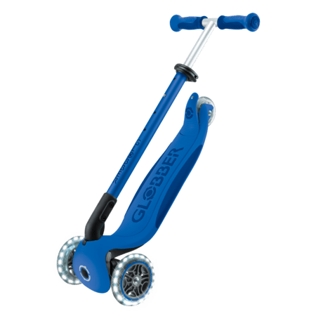 GLOBBER skrejritenis Go Up Deluxe Lights, tumši zils, 748-600 