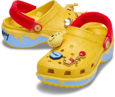 CROCS krokši WINNIE THE POOH krāsaini, 211092-90H 37,5 izmērs 