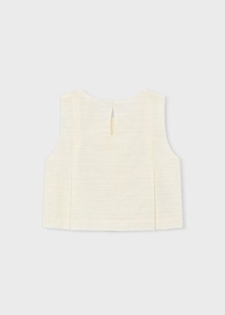 MAYORAL blūze bez piedurknēm, bone, 3.024-26, 98  cm 