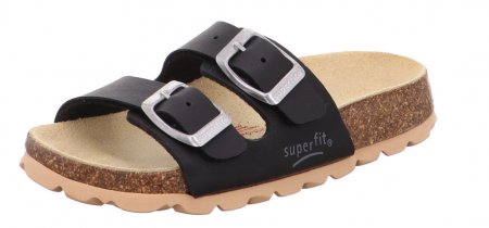 SUPERFIT čības FUSSBETTP, melns, 35 izmērs, 0-800111-0000 0-800111-0000 35