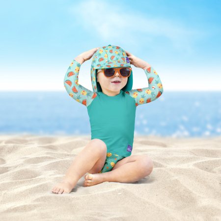 BAMBINO MIO divpusēja peldcepure 1-2 gadi+, tropical, SWHATLXLTRO 