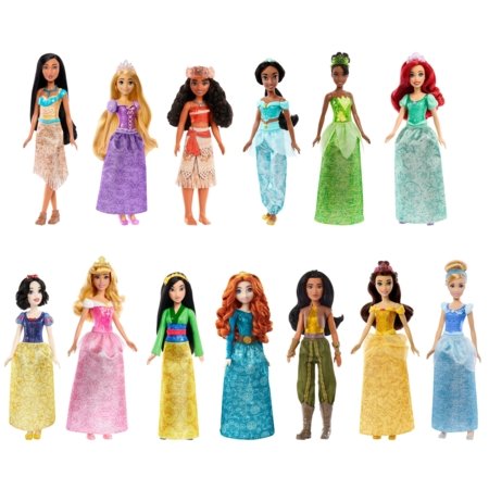 DISNEY PRINCESS lelle  - Salātlapiņa Rapunzel, HLW03 HLW03