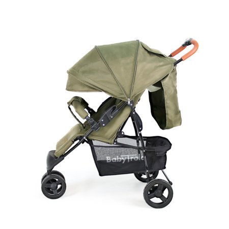 BABYTROLD ratiņi EASY GO, Olive, 13-12O 