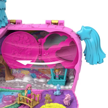 POLLY POCKET komplekts 35 gadu svinības vienradža ballīte, HYD96 