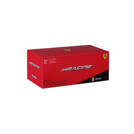 BBURAGO 1:43 Sacīkšu automašīnas modelis Ferrari 308 GTB 1982, 18-36304 
